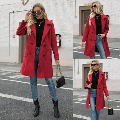 Women's Winter Double Breasted Coat