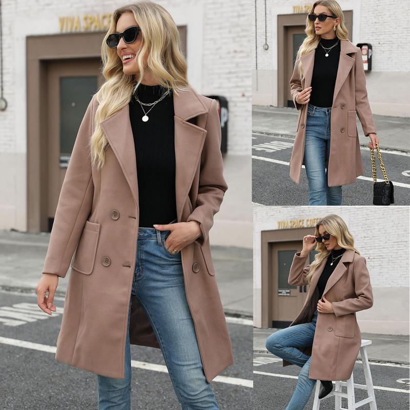 Women's Winter Double Breasted Coat